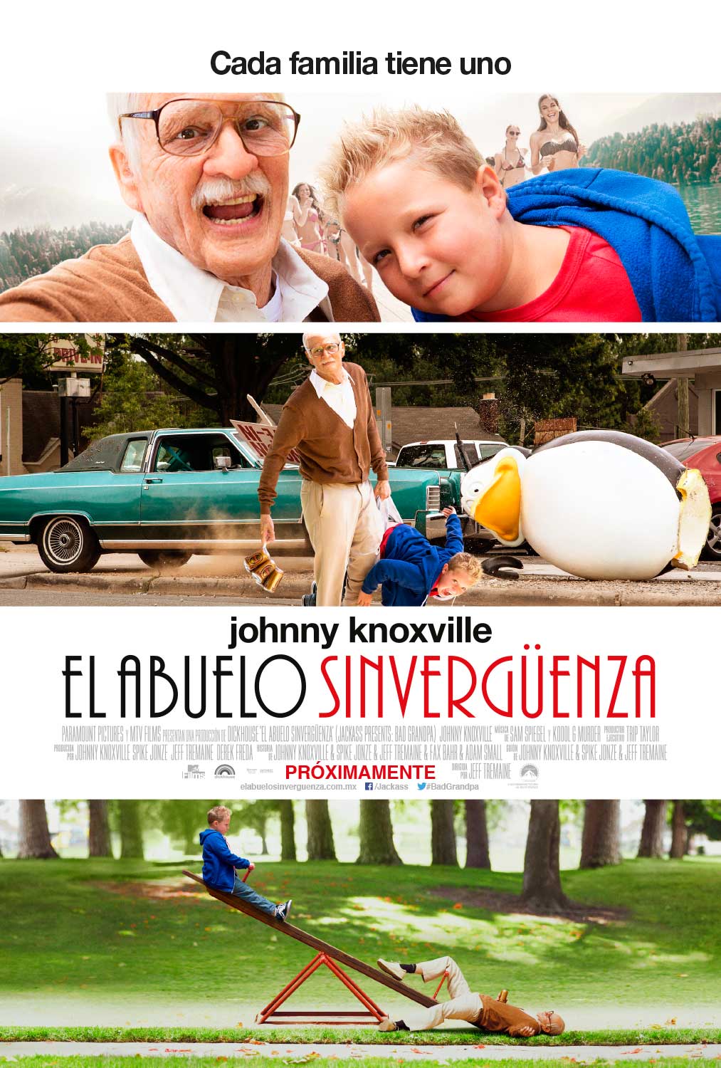 Póster en español de El abuelo sinvergüenza | Cine PREMIERE