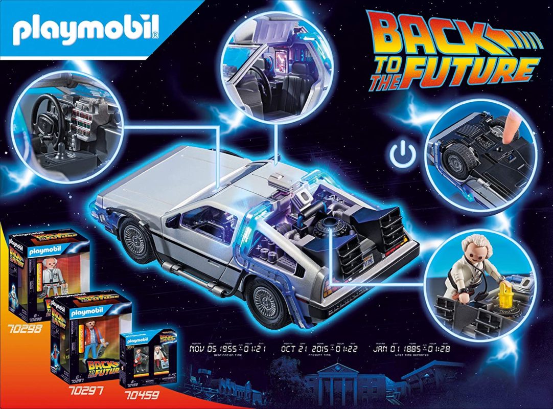 Playmobil Lanza Set De Volver Al Futuro Cine Premiere