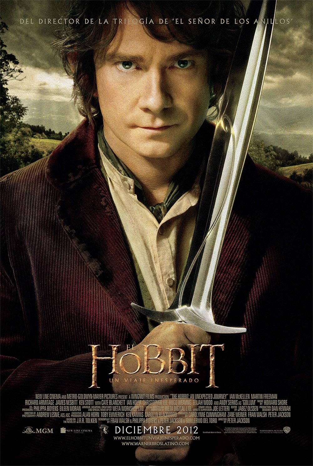 Póster de El Hobbit con Bilbo Baggins | Cine PREMIERE