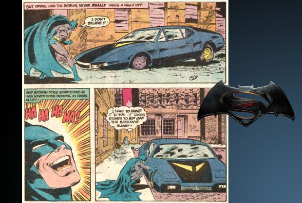 ¿Se roban un Batimóvil en set de Batman v Superman?