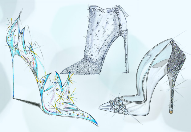 9 diseñadores recrean la zapatilla de cristal de La Cenicienta | Cine  PREMIERE