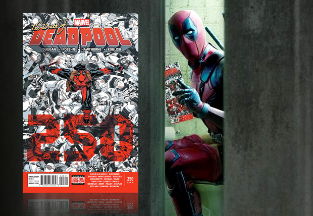 Deadpool Leyendo El Cómic Sobre Su Muerte Cine Premiere