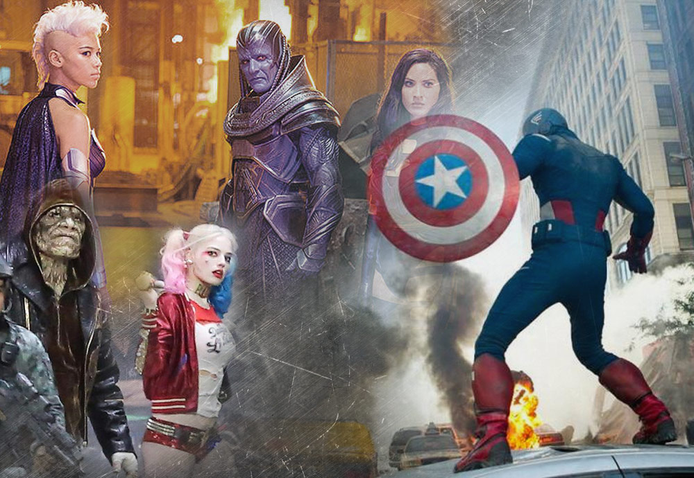 Captain America: Civil War, Suicide Squad y X-Men: Apocalypse concluyen rodaje