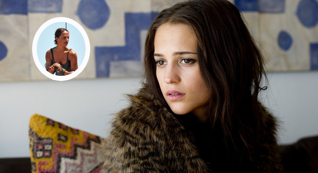 Primer vistazo de Alicia Vikander como Lara Croft