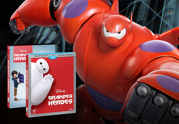 Gana un DVD/BD de Grandes héroes