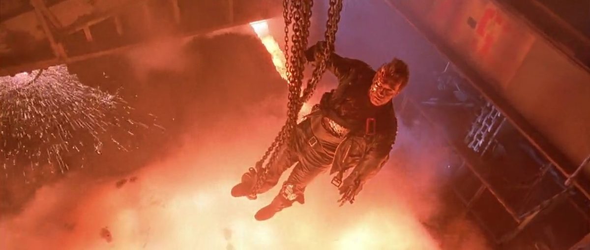 La batalla final en Terminator 2: El juicio final (1991)