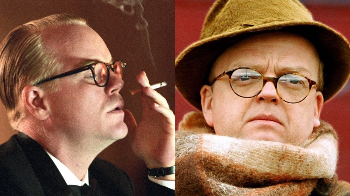 Capote (Dir. Bennett Miller, 2005) e Infamous (Dir. Douglas McGarth, 2006)