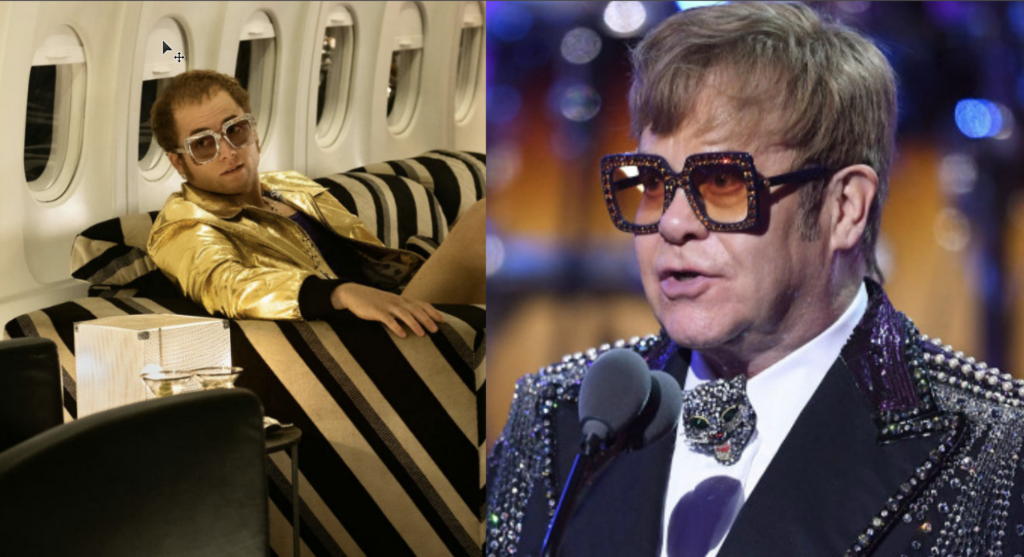 Primer imagen oficial de Taron Egerton como Elton John
