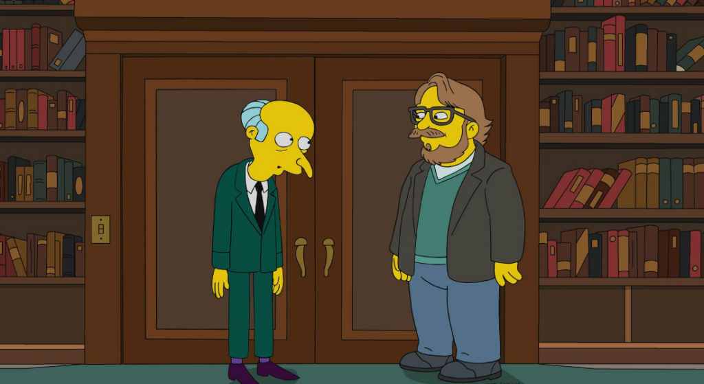 Guillermo del Toro llega a Los Simpson