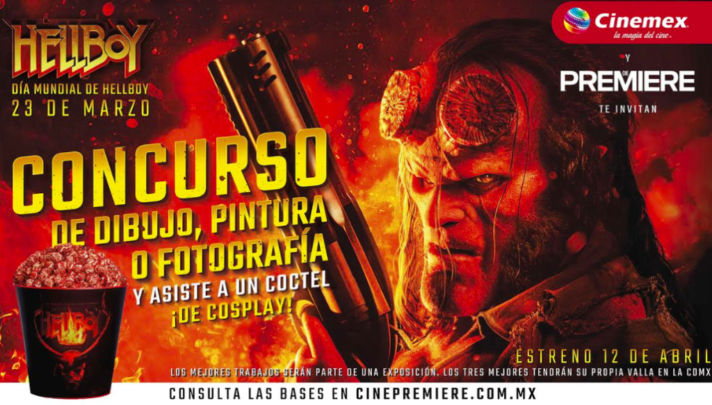 Participa en el concurso y celebra el Día Mundial de Hellboy