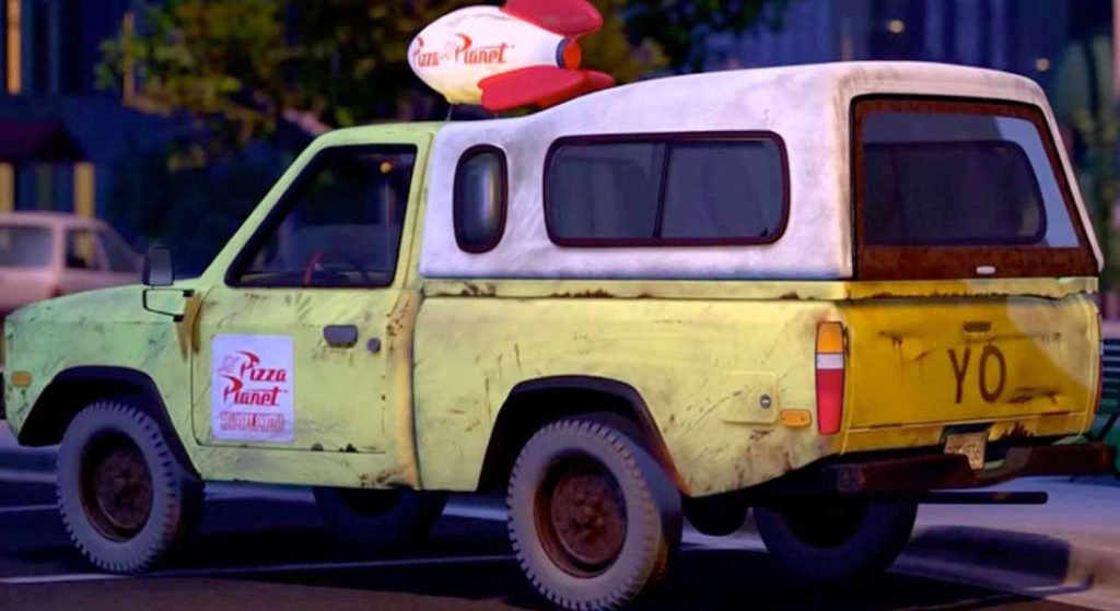 Camioneta Toyota Pizza Planet