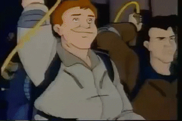 Viendo la serie animada