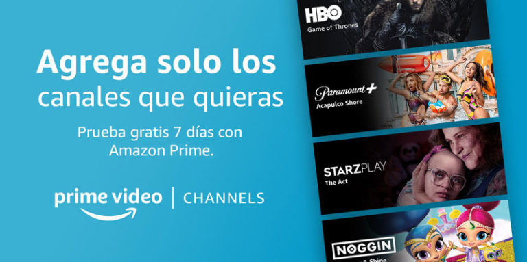 Ya Puedes Contratar "Canales" En Amazon Prime Video