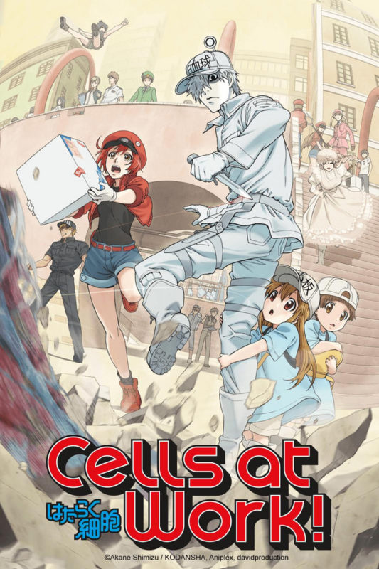 Guía de estrenos anime: ¡Cells at Work, One-Punch Man 2 y mucho más!