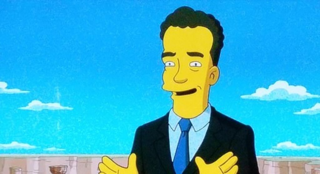 Los Simpsons predijeron el coronavirus de Tom Hanks