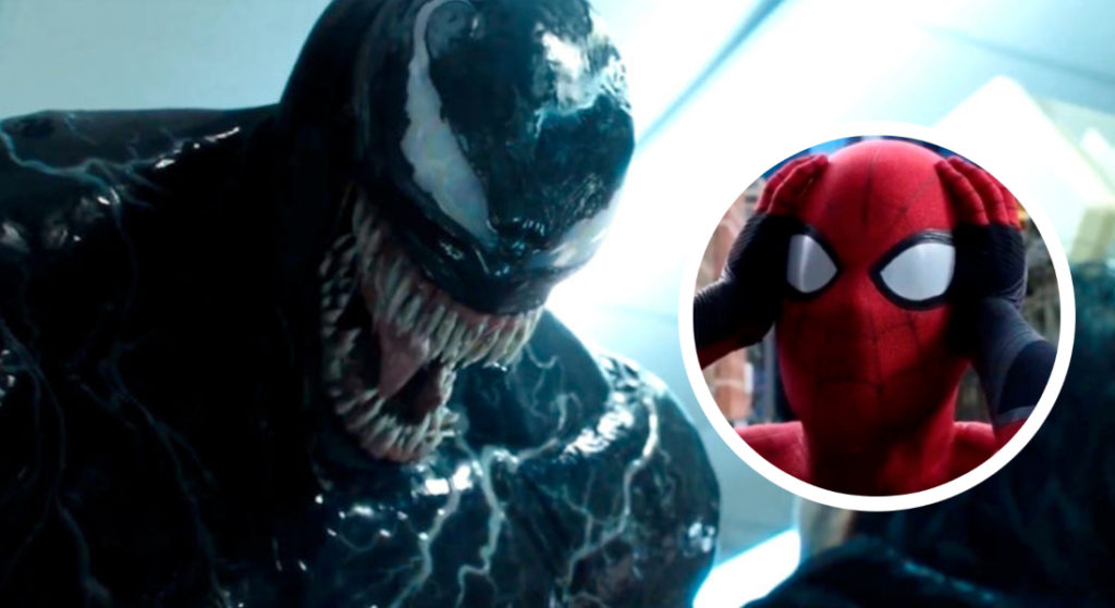 Tom Hardy revela imagen de Venom devorando a Spider-Man