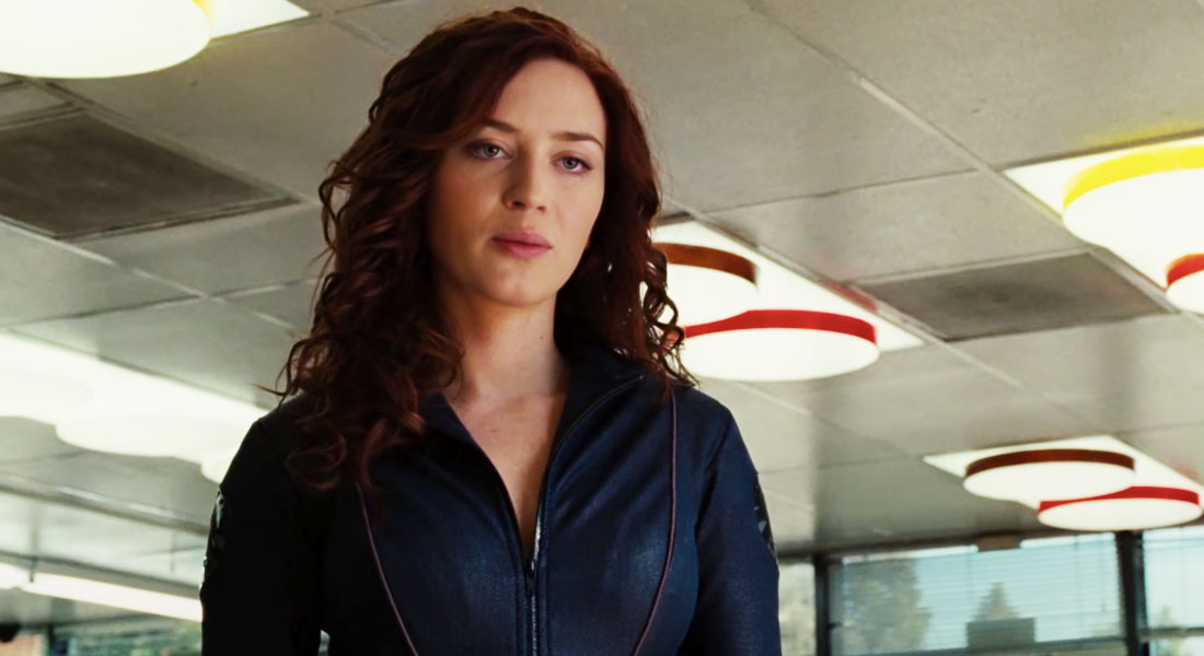 Emily Blunt As Black Widow