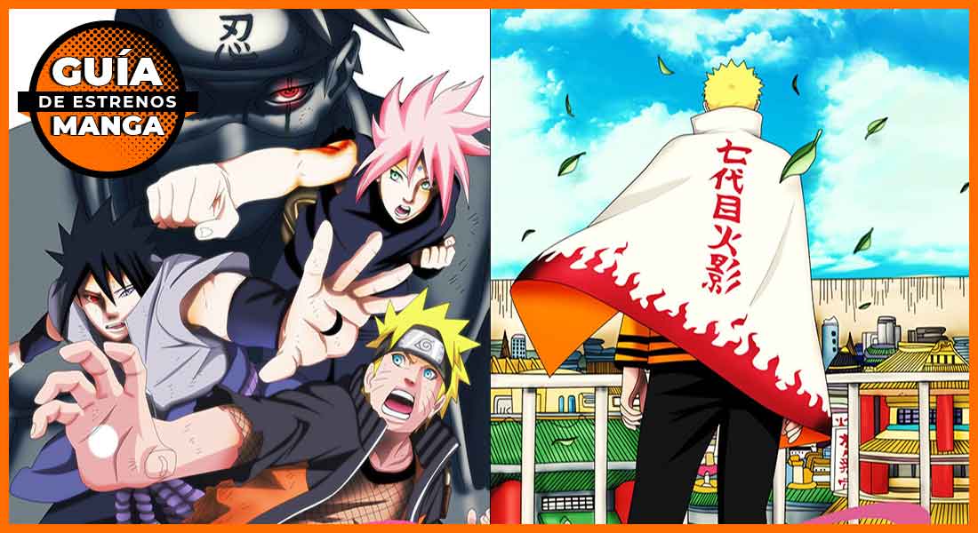 Guía de estrenos manga ¡Últimos tomos de Naruto!