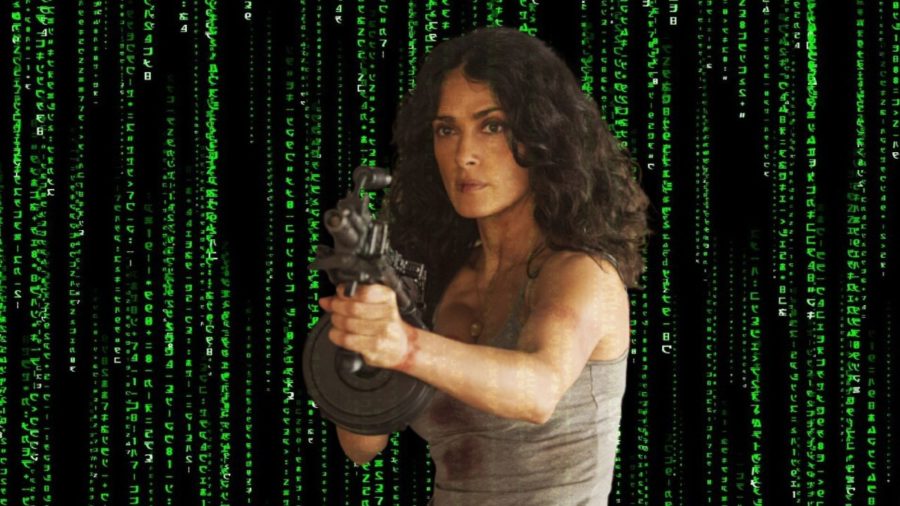 Salma Hayek casi fue Trinity en The Matrix