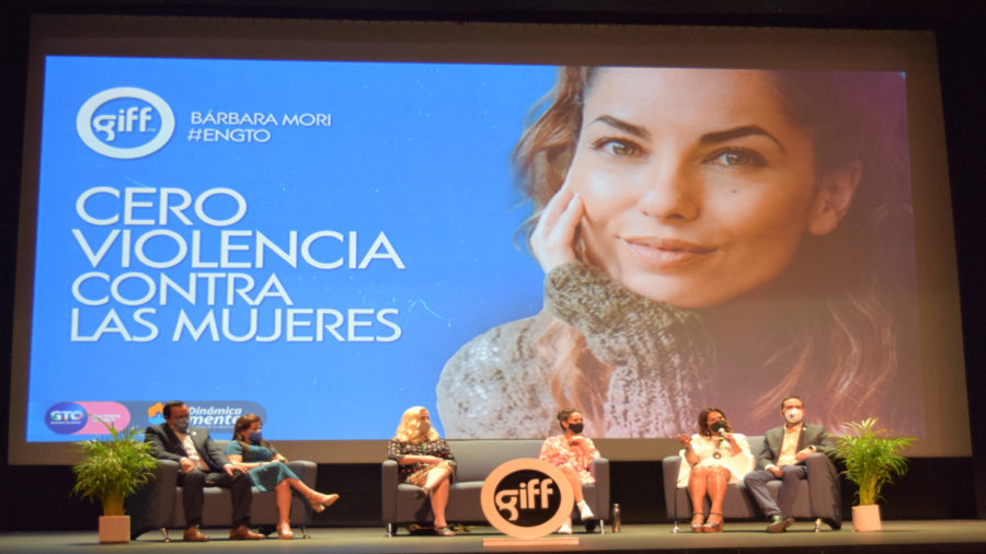 GIFF 2021: Bárbara Mori en campaña Cero Violencia Contra las Mujeres