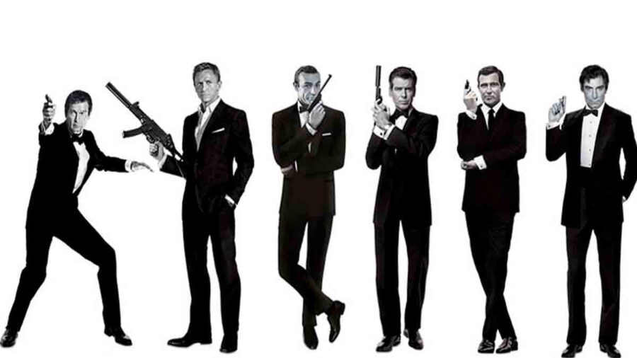 ¿Qué actores han interpretado a James Bond?