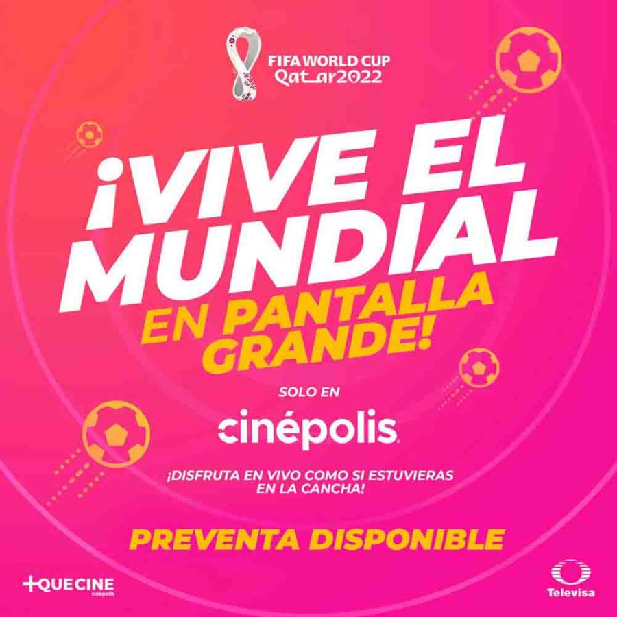 Mundial de Qatar 2022 en cines: ¿Qué partidos se transmitirán?