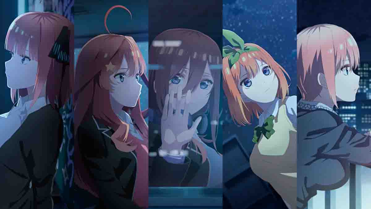 Personagens de The Quintessential Quintuplets - Zona Crítica