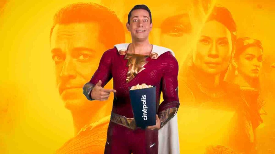 Shazam 2: Con esta palabra secreta te dan más palomitas en Cinépolis sin pagar