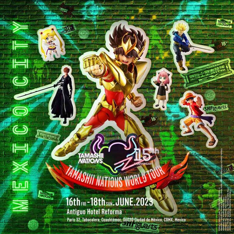 Tamashii Nations World Tour CDMX 2023 Fechas, sede, boletos y lo que