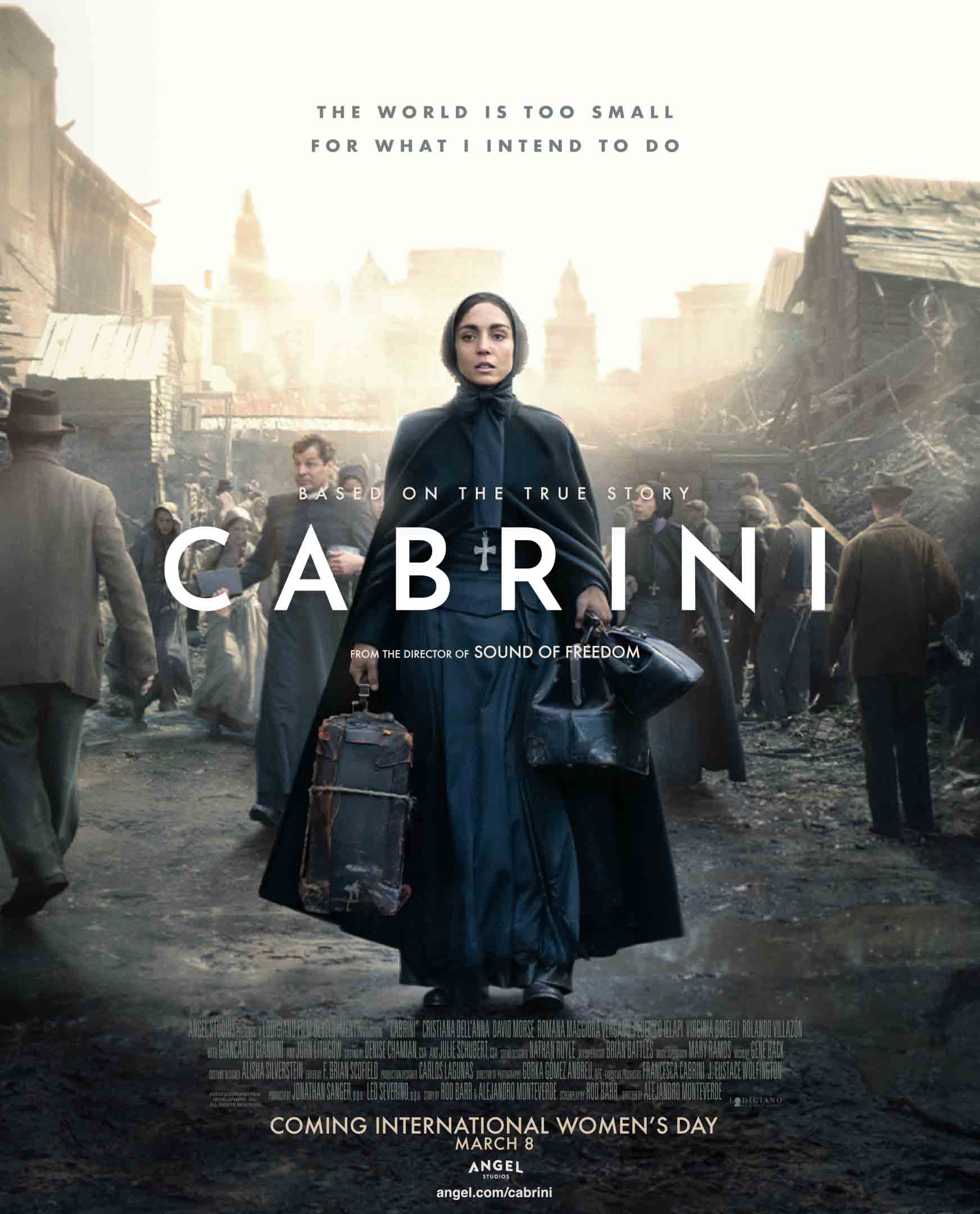 Cabrini Estreno, trailer y todo de la película de Alejandro