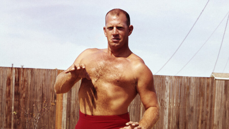 Fritz Von Erich en su juventud