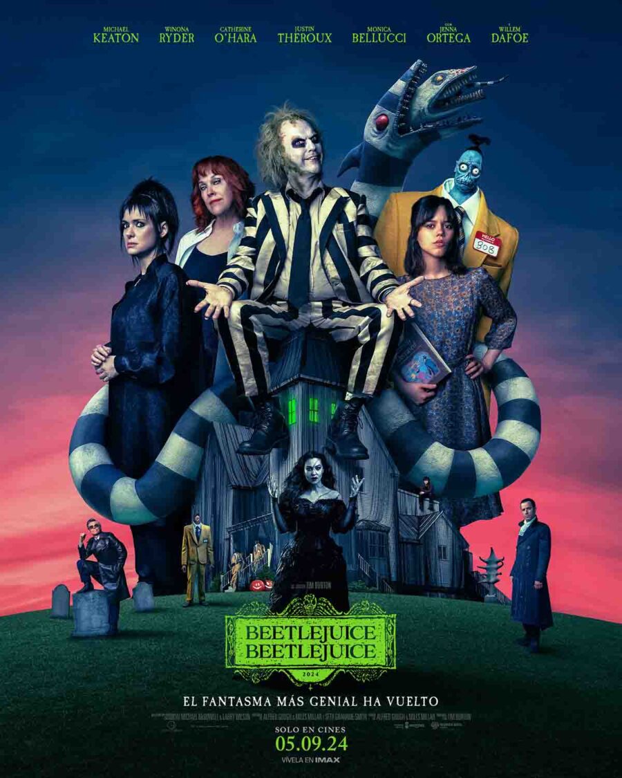 Beetlejuice Beetlejuice Trailer, estreno, reparto y todo de la