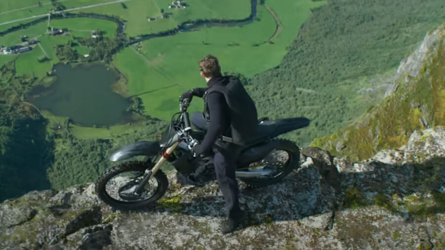 Misión imposible, salto en moto, mejores stunts del cine