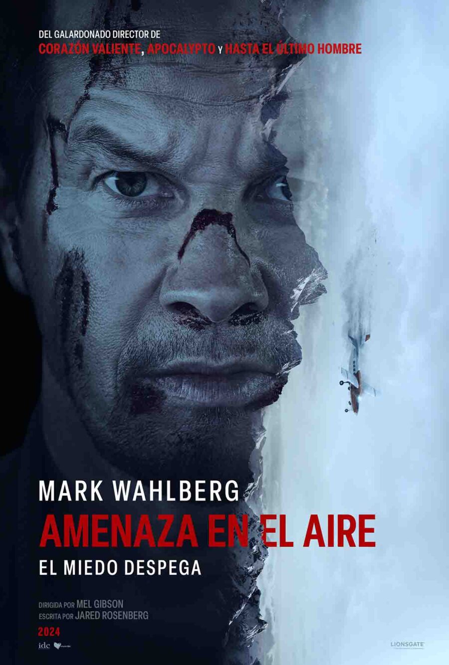 Póster de Amenaza en el aire.