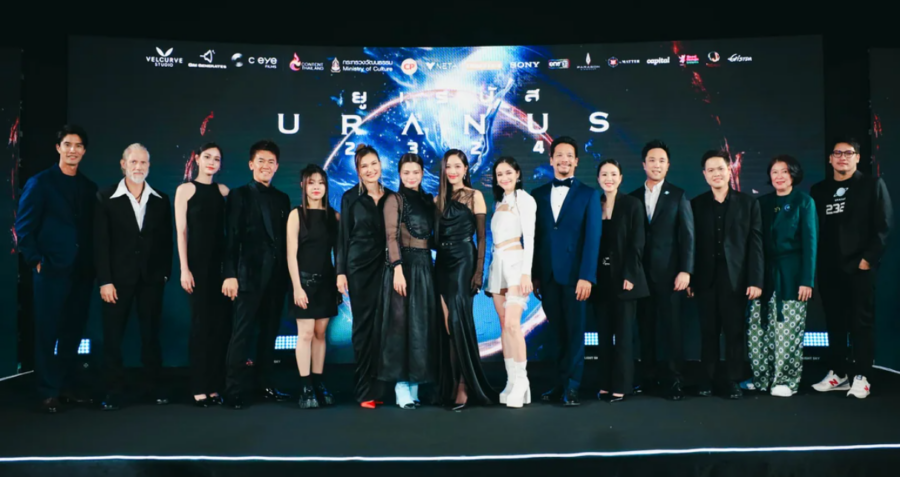 Elenco de Uranus 2324: Siempre nos encontraremos en el estreno en Tailandia